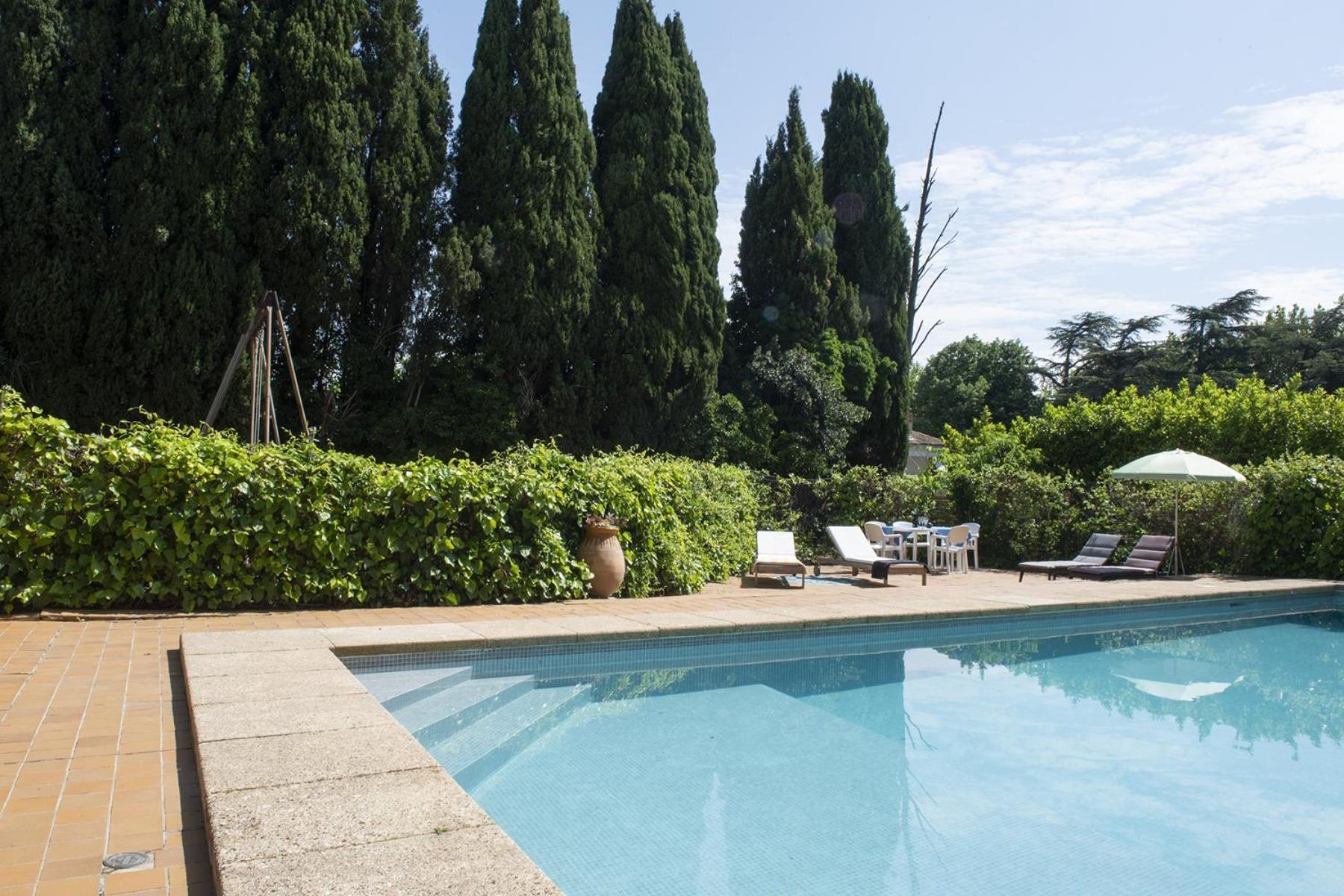 La Villa Plaisance - Maison Et Chambres D Hotes A Proximite De Chateaneuf-Du-Pape Bédarrides Exterior foto